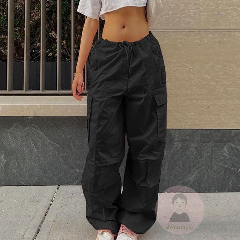 Quần Dài Dây Rút Màu Sắc Thời Trang Mùa Hè Cho Nữ