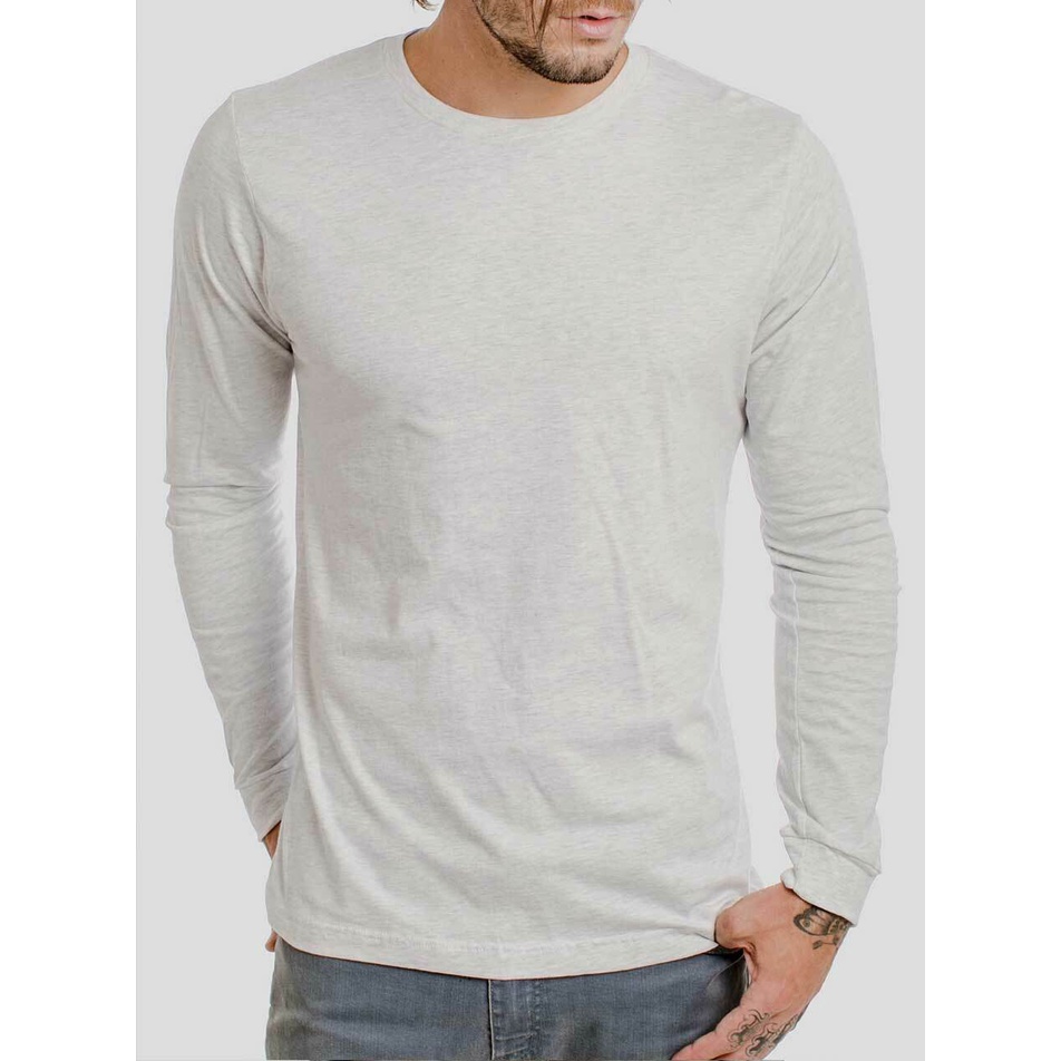 Áo phông nam xuất dư 100% cotton dài tay nhiều màu VNXK