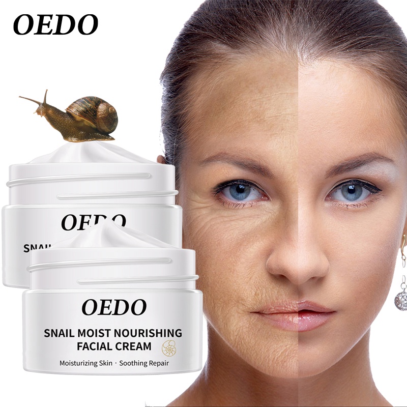 Set 2 kem dưỡng ẩm ốc sên OEDO chống lão hóa và /chống nhăn /dưỡng trắng /Giữ ẩm cho da