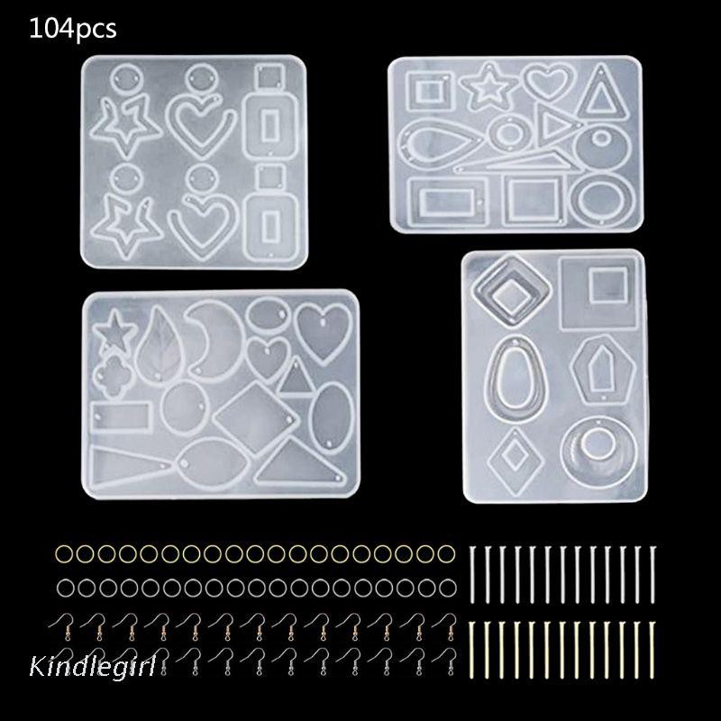 1 Bộ Khuôn Silicone Làm Trang Sức Thủ Công