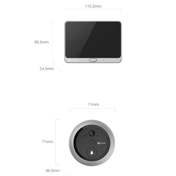 Chuông cửa thông minh EZVIZ DP1C
