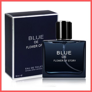 Nước Hoa Nam Blue De Flower Of Story Cao Cấp, Hàng Nội Địa Trung Mùi Hương Mạnh Mẽ Nam Tính