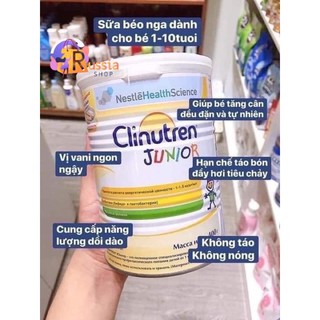 Sữa CLINUTREN JUNIOR Nga