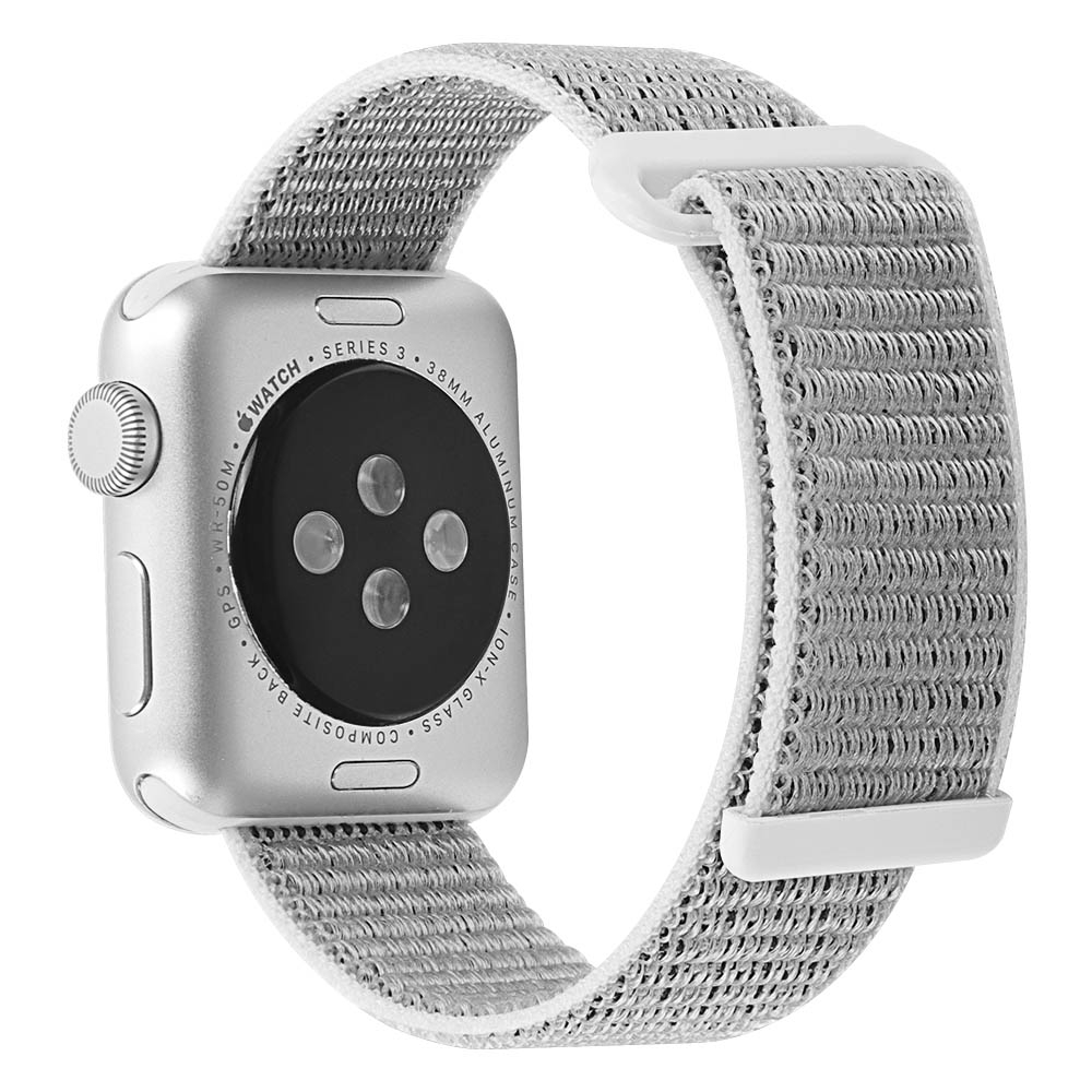 Dây đồng hồ Apple watch 42mm 4 3 2 1 38mm 44mm 40mm chất liệu nylon màu trơn