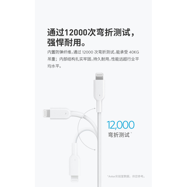 Dây Cáp Sạc Anker C Sang Lightning Mfi Cho Iphone