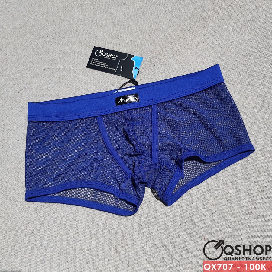 Quần lót boxer nam lưới mịn QSHOP QX707