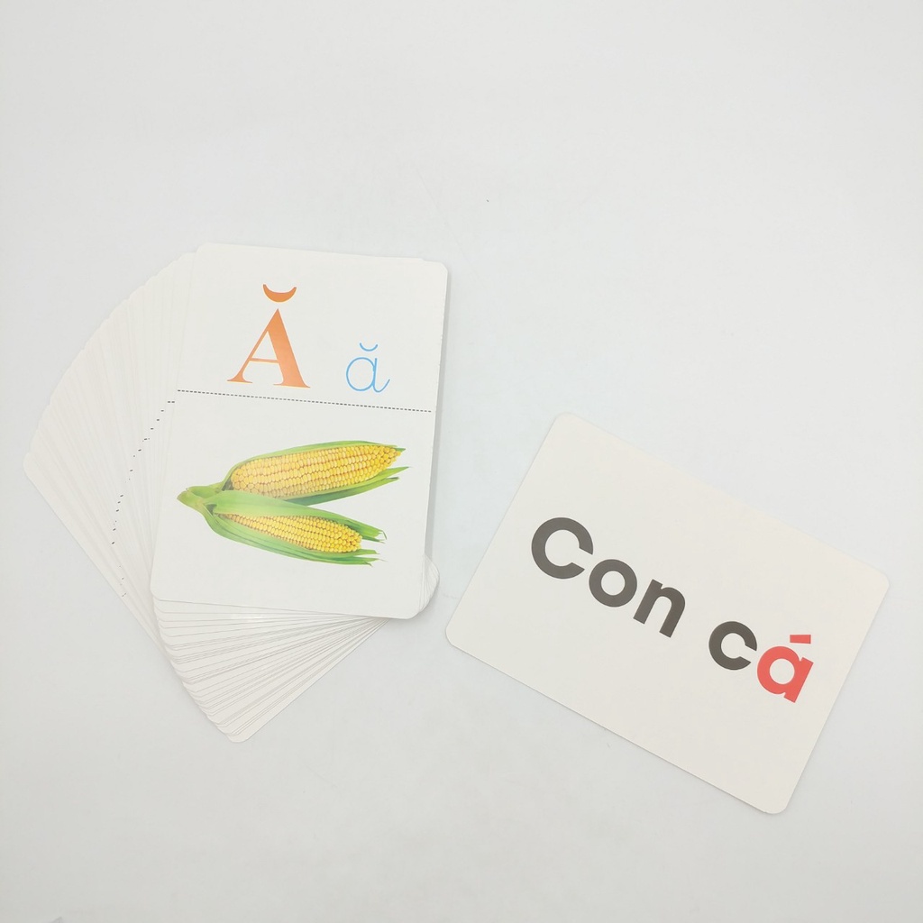 Sách Flash Card Bảng Chữ Cái Tiếng Việt Đầu Tiên Cho Bé (Tái Bản)