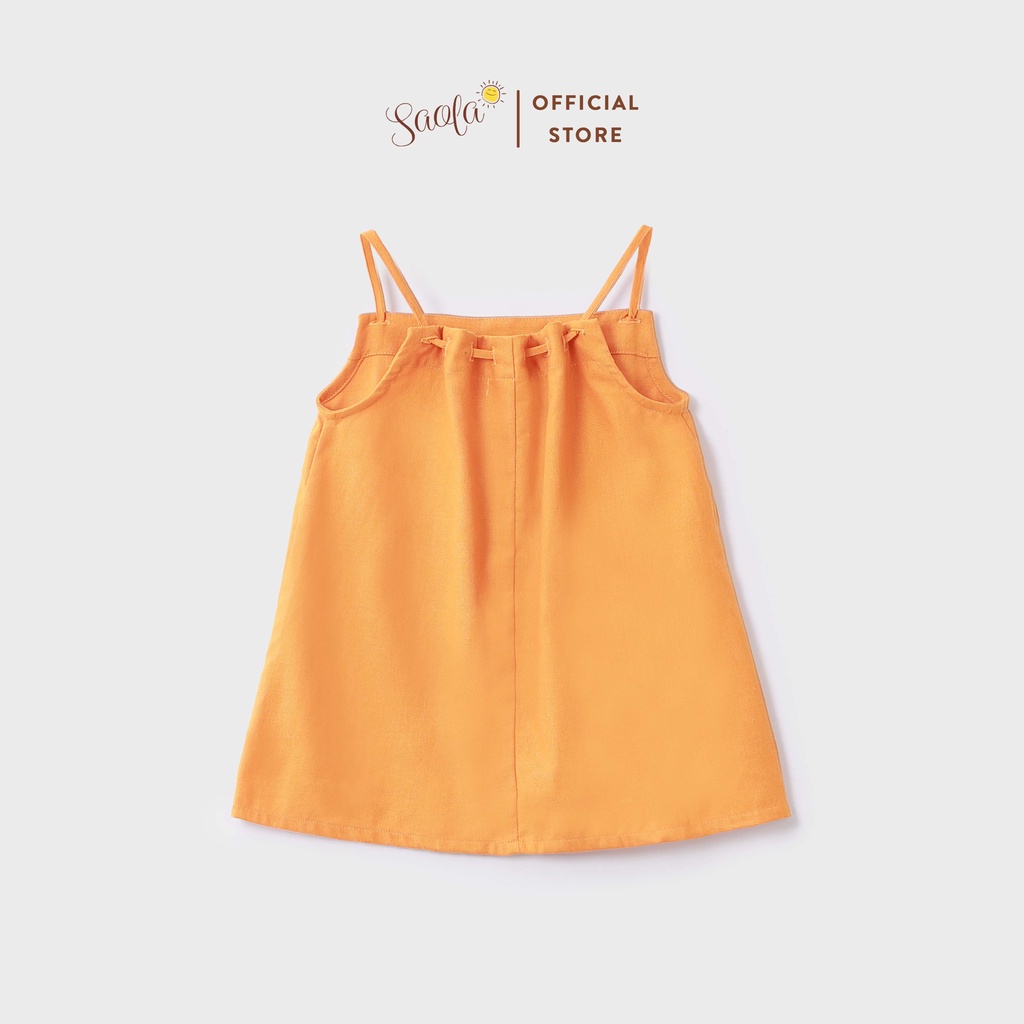 Váy Bé Gái Maxi Mùa Hè Thêu Hoa - MIA DRESS - DRL010 - SAOLA KIDS CLOTHING