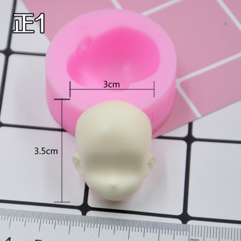 Khuôn Silicone Làm Bánh Hình Búp Bê Xinh Xắn