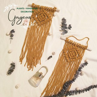 [FSSMAY08] [ẢNH THỰC] Mành treo -Rèm treo tường Macrame mini 20*30cm decor