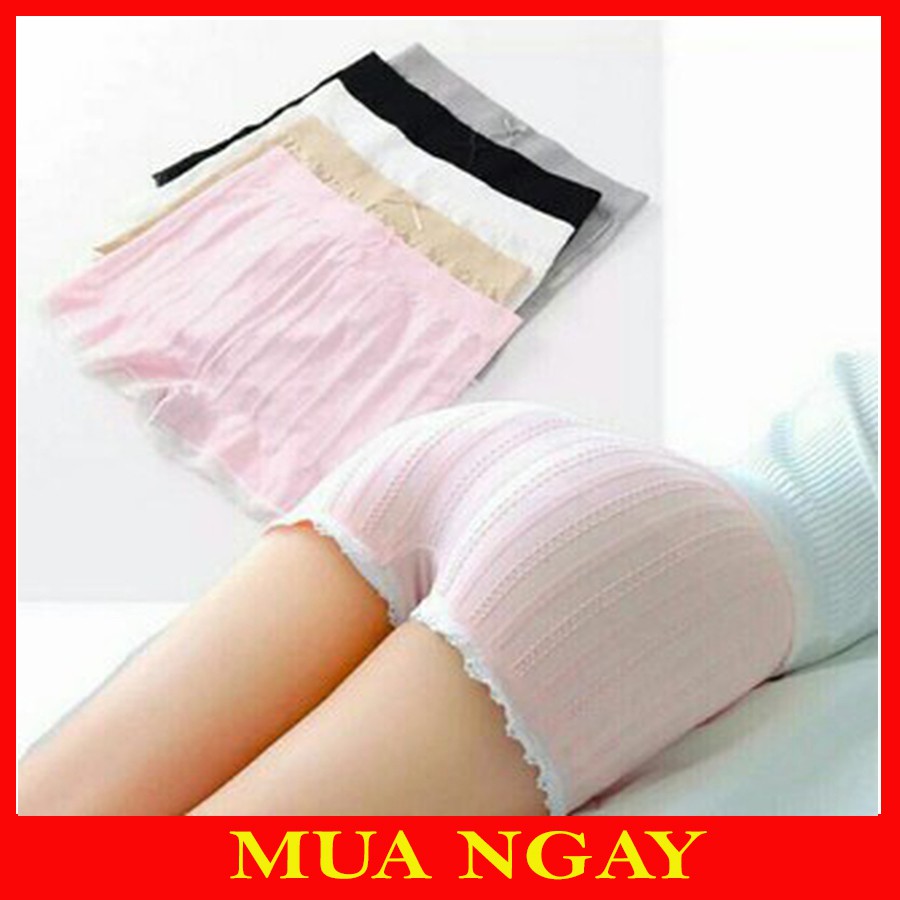 [Mã WAADD giảm 20k đơn 99k] Quần Mặc Trong Váy Dệt Gân Cao Cấp DG