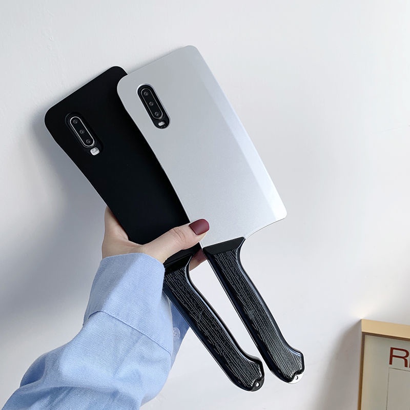 Mới Ốp Điện Thoại Hình Dao Nhà Bếp Sáng Tạo Vui Nhộn Cho Huawei p50 mate40 nova9se Fun 8 Spoof 7 Tik Tok 3i