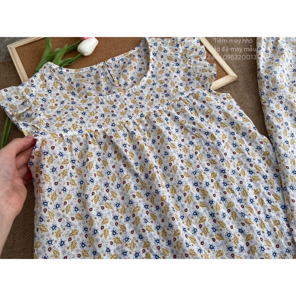 RN473_Rập giấy may bộ đồ cánh tiên nữ