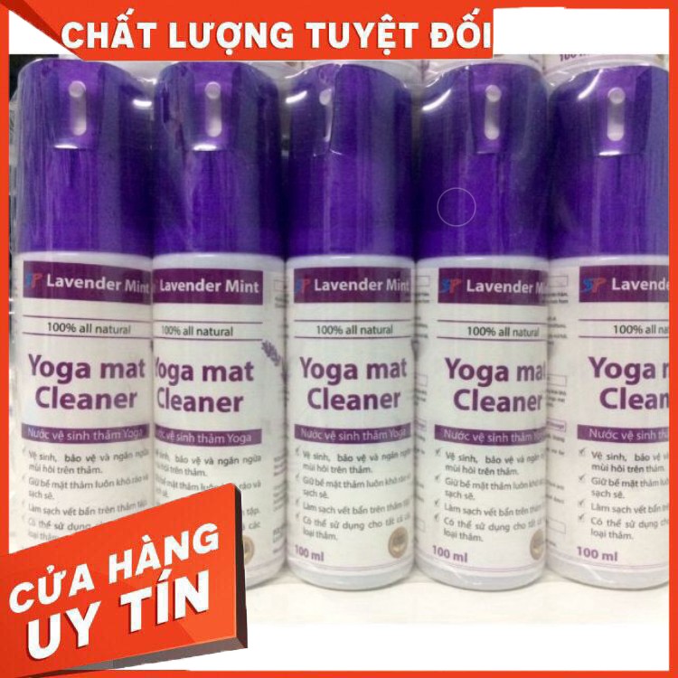 Nước Xịt Vệ Sinh Thảm Yoga Mat Cleaner - Dung dịch vệ sinh thảm yoga