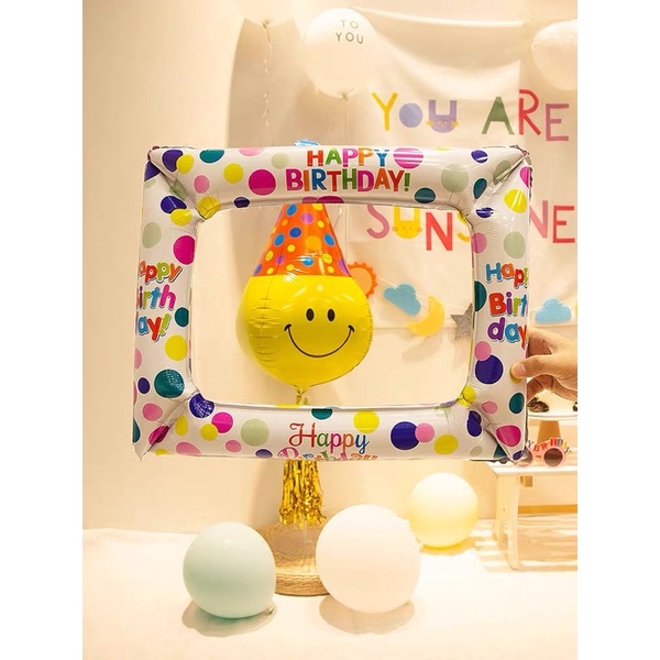 Khung ảnh bóng kiếng - đạo cụ chụp ảnh theo phong cách Hàn Quốc