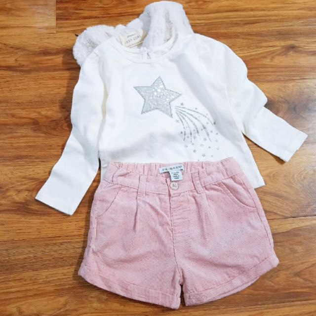 set 3 chi tiết cho bé gái primark