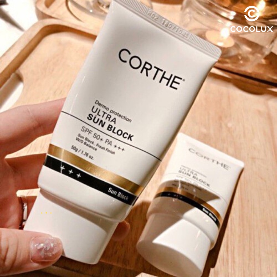 Kem Chống Nắng Corthe Dermo Protection Ultra Sun Block SPF50+ [COCOLUX]
