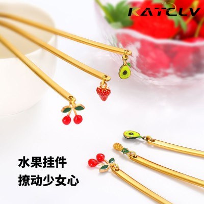 Set muỗng/ set nĩa KATELV bằng thép không gỉ thiết kế đáng yêu có bán lẻ