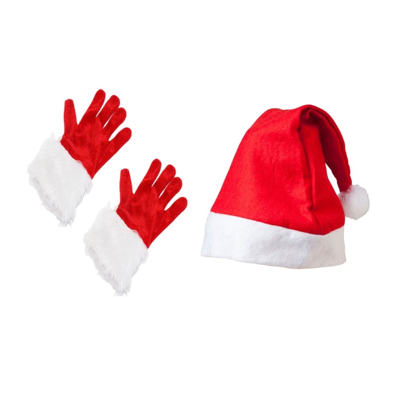 Găng Tay Râu Hình Ông Già Noel Vui Nhộn Cho Người Lớn Và Trẻ Em