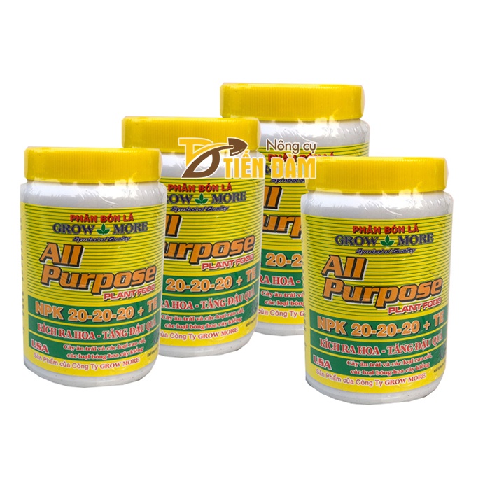 [Có bảo hành]phân bón lá growmore 20 20 20 hàng chính hãng dạng bột siêu hiệu quả giai đoạn cây trưởng thành