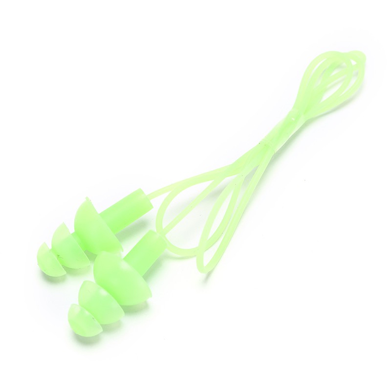 Nút Bịt Tai Bằng Silicone Tiện Dụng Khi Bơi Lội