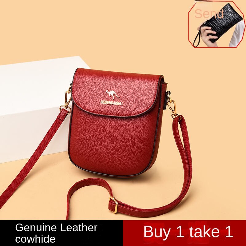 new mini mobile phone bag genuine leather women's shoulder messenger bag cowhide pocket key bag mini shoulder bag women's messenger bag messenger bag messenger bag messenger bag shell bag coin purse simple bucket bag