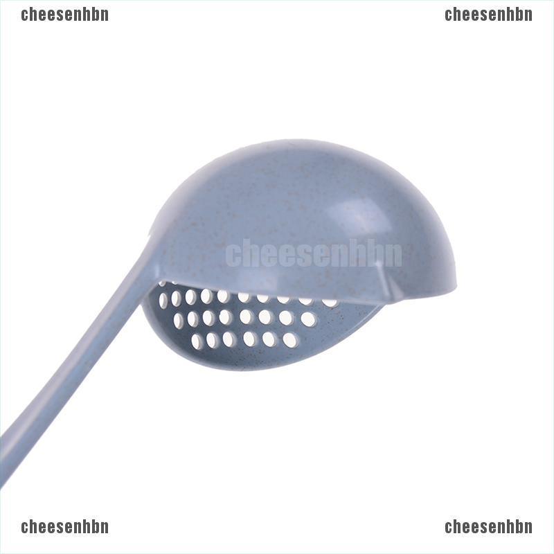 Muỗng Múc Canh 2 Trong 1 Có Tay Cầm Dài