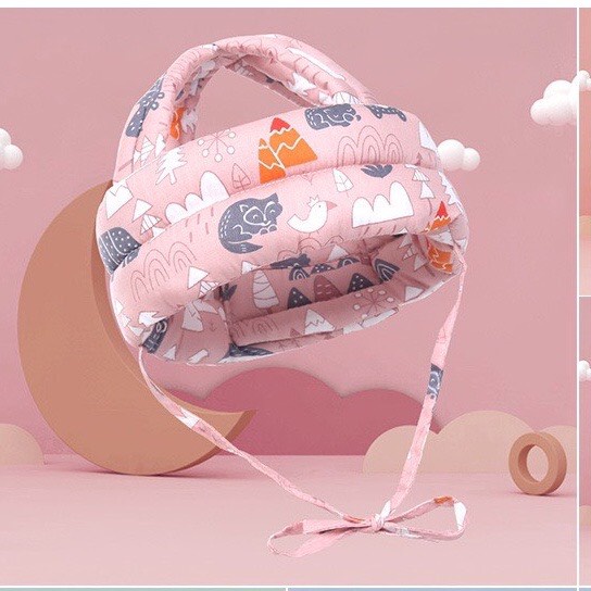 Mũ nón bảo hiểm tập bò, tập đi cho bé 5-36 tháng bảo vệ đầu an toàn