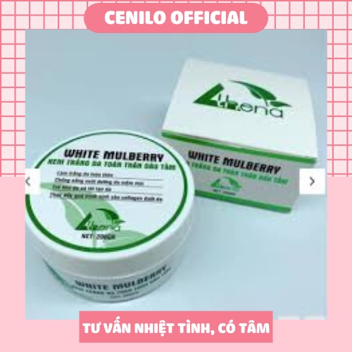 kem trắng da chống nắng toàn thân dâu tằm WHITE MULBERRY