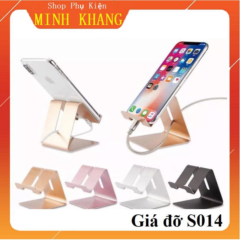 [Deal Hot] Giá Đỡ Điện Thoại Kim Loại S014 - Thiết Kế Chắc Chắn - Chịu Lực Tốt - Không Gỉ