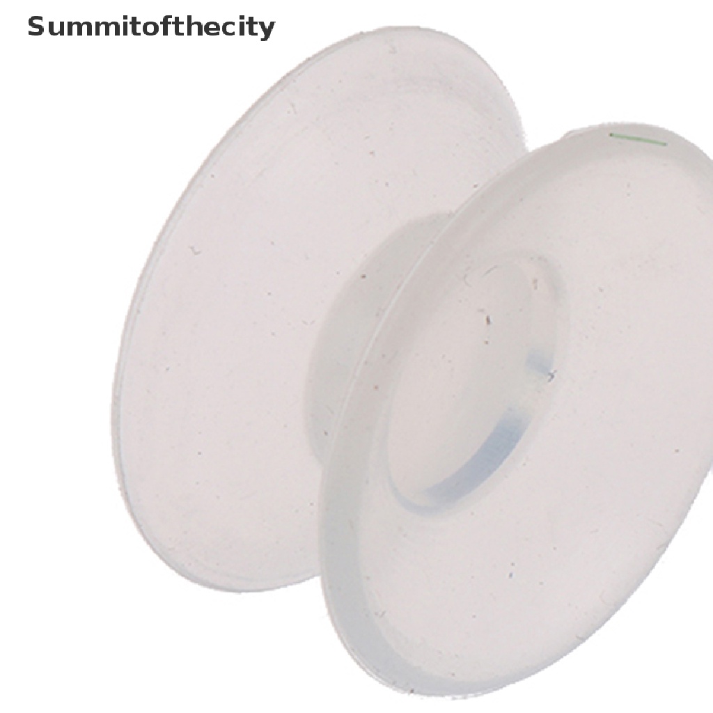 Set 10 Đệm Hút Chân Không Hai Mặt Bằng Nhựa Trong Suốt Cho Giá Đỡ Cốc Hút Chân Không