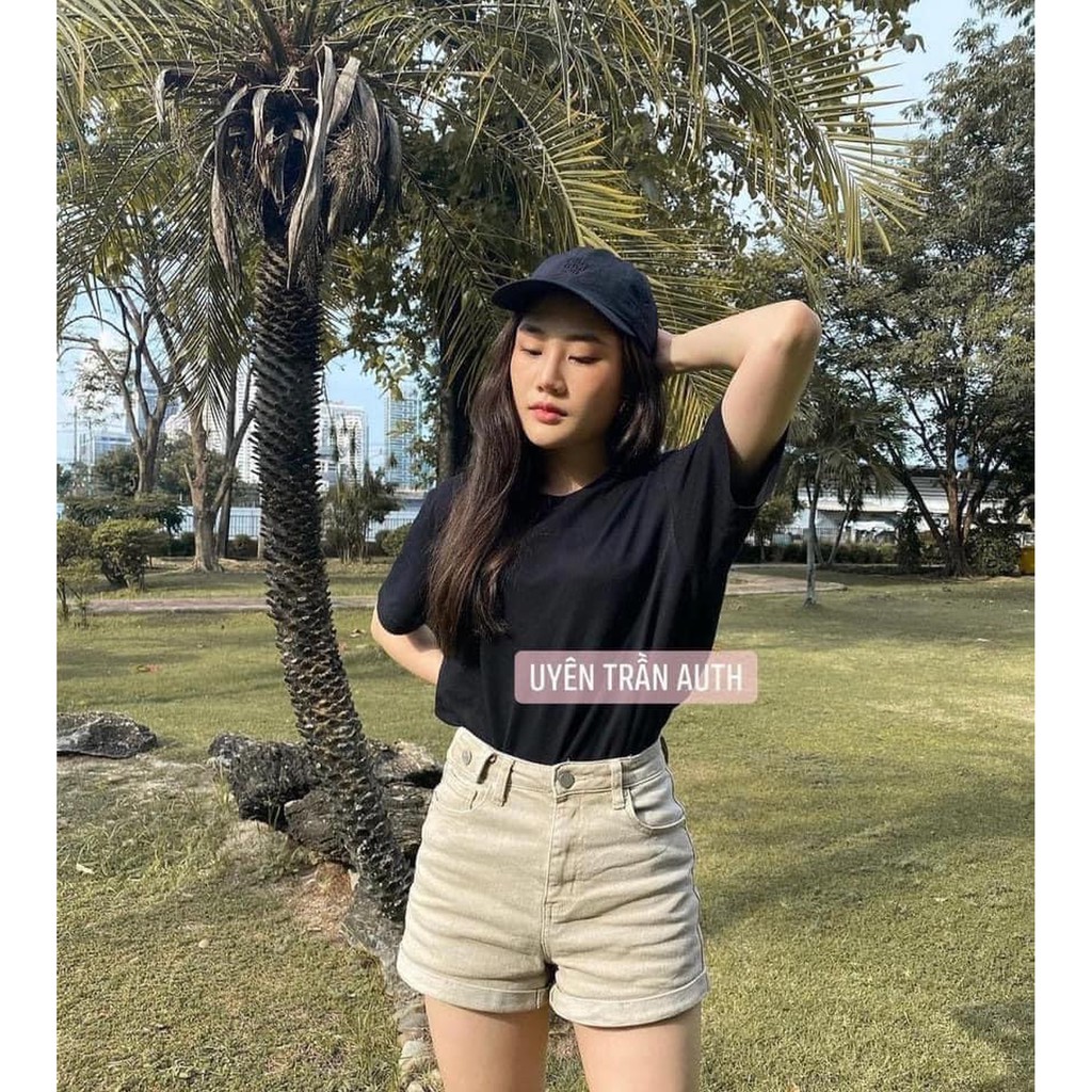 AN10 - COMBO 4 ÁO PHÔNG HỘP BASIC CỔ TRÒN CHO NỮ | BigBuy360 - bigbuy360.vn