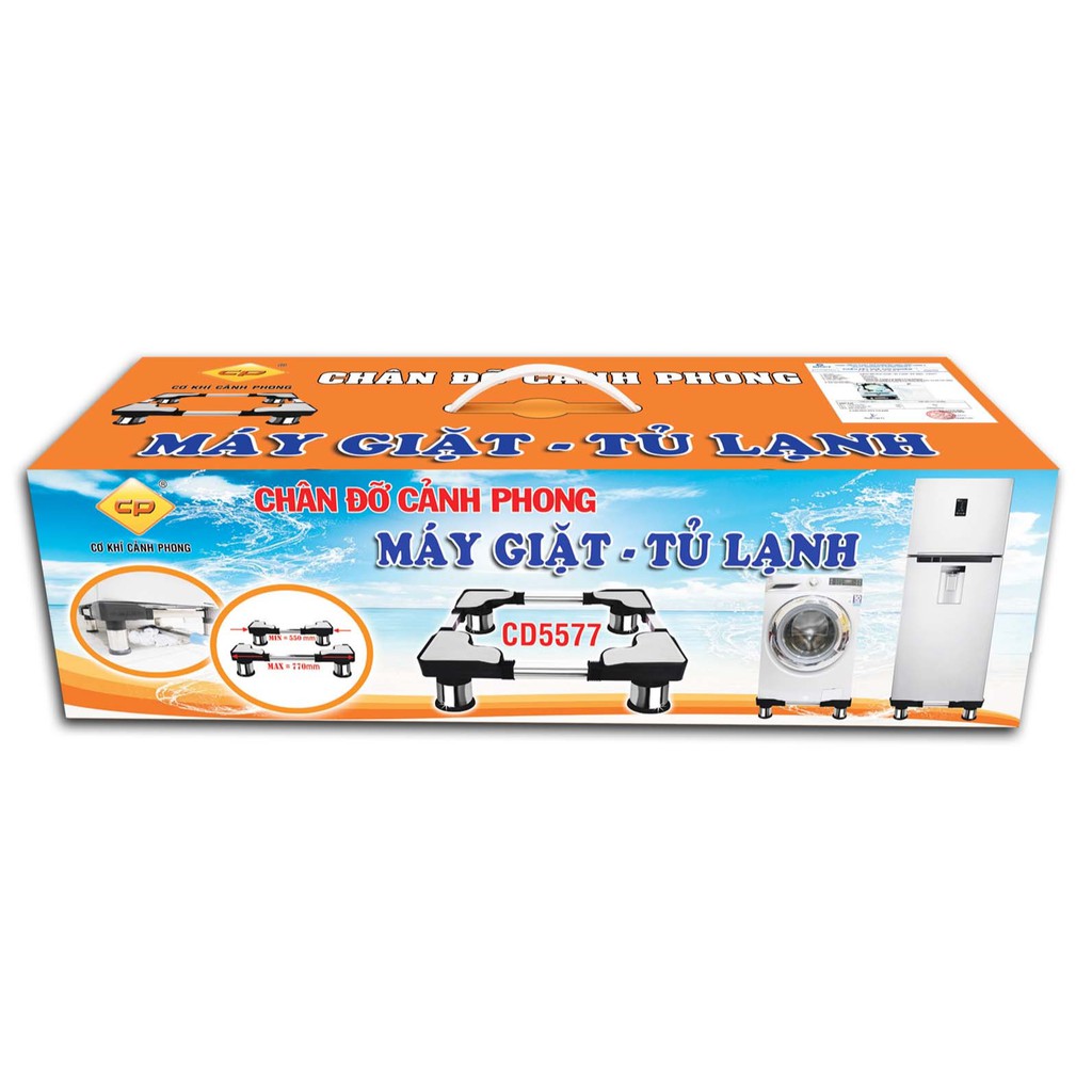 Chân đỡ máy giặt - tủ lạnh CD5577