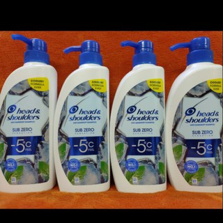 Dầu Gội Head & Shoulders Sub-Zero Băng Lạnh 0 Độ 400ml Thái lan