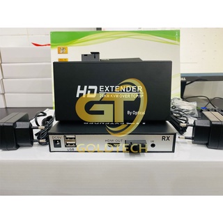 Bộ kéo dài tín hiệu HDMI qua cáp quang SC có USB 1080P 20Km