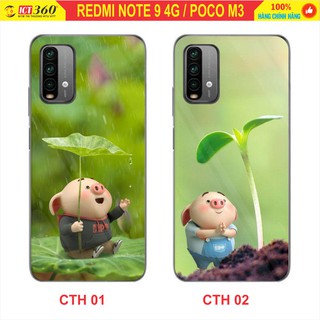 Ốp Lưng Kính Xiaomi REDMI NOTE 9 4G / POCO M3 / Redmi 9T - In Theo Yêu Cầu ( Nhều Hình)