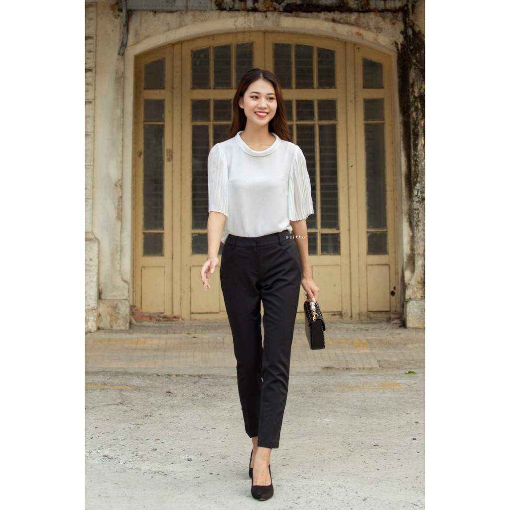 [ESTWB11024] QUẦN TÂY CÔNG SỞ NỮ DÁNG ÔM  - esitto | BigBuy360 - bigbuy360.vn