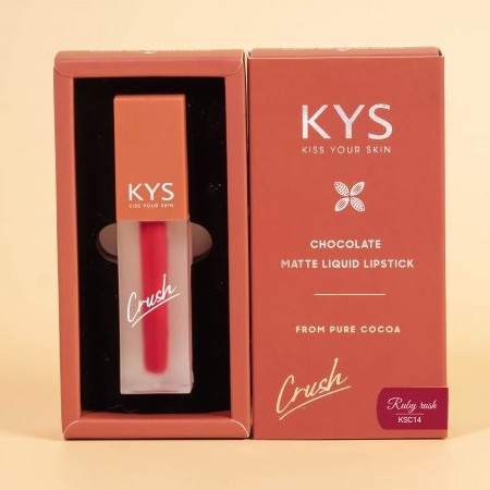 Son kem KYS Chocolate Crush ĐỎ NHUNG KSC14 – RUBY RUSH