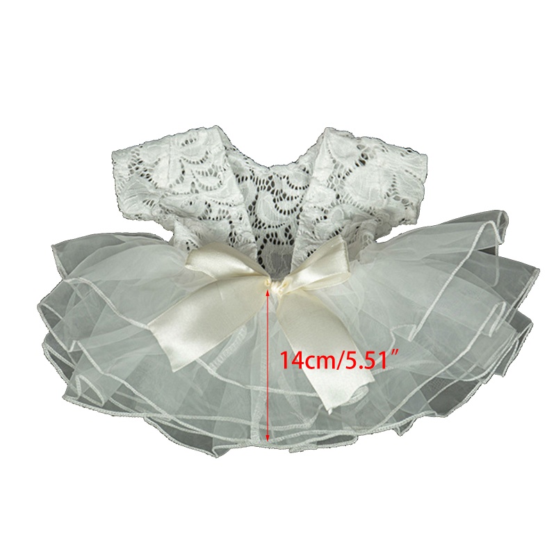 Váy Ren Thắt Nơ Hoa + Băng Đô Làm Phụ Kiện Chụp Ảnh Cho Bé Gái Sơ Sinh