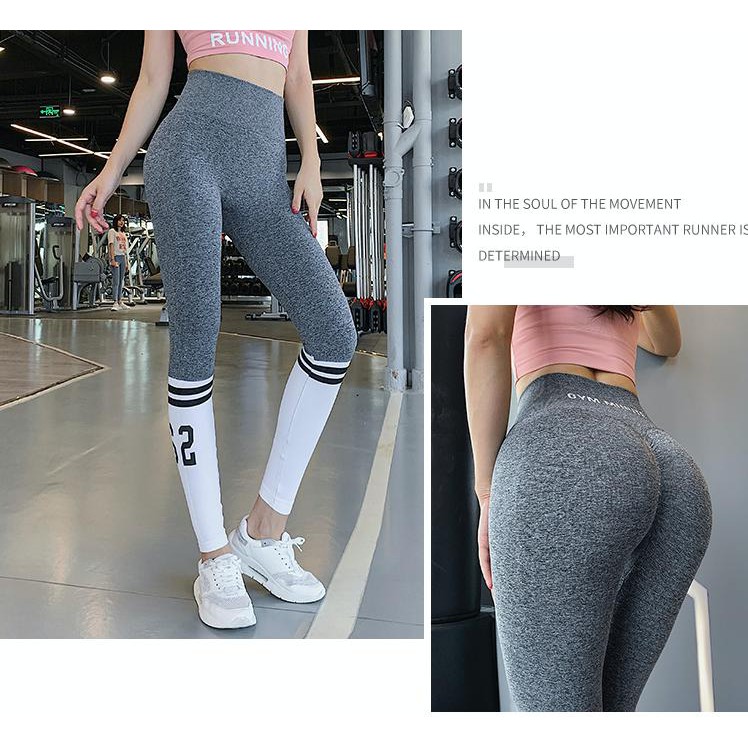 Quần Legging Tập Gym Nữ Dệt Chun Mông Cạp Cao Gen Bụng Thể Thao Nữ Đồ Tập Rẻ Đẹp 602