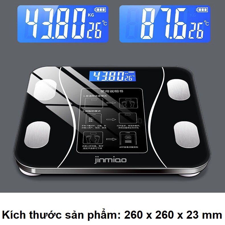 Cân Sức Khỏe 180kg Vuông