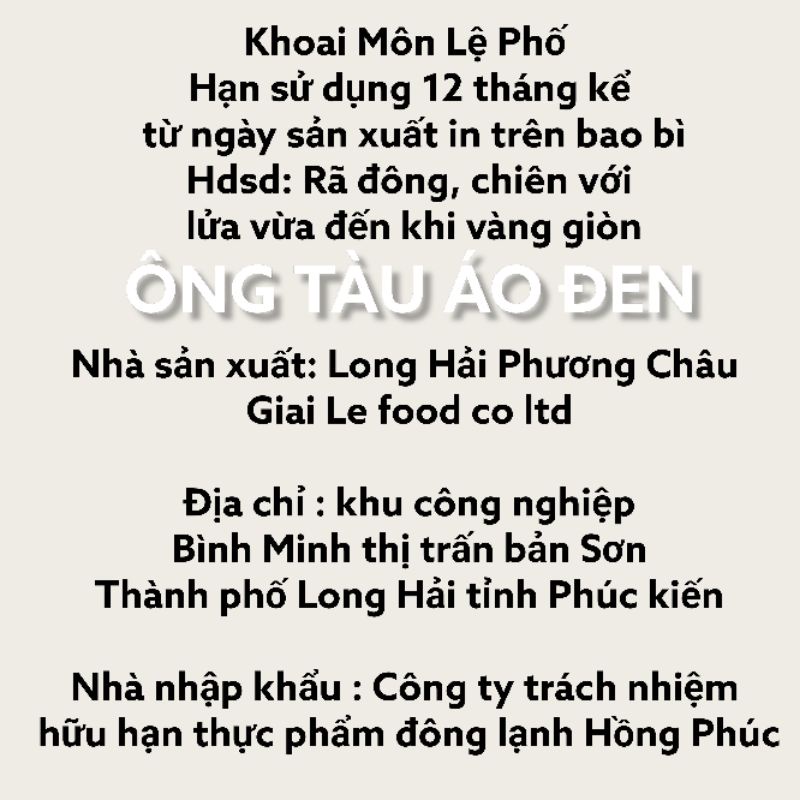 Khoai môn lệ phố