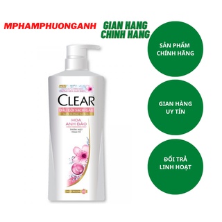 CLEAR dầu gội H.Hoa Anh Đào Thơm Mát 630g