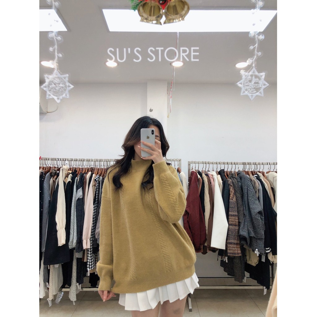 Áo len trơn vặn thừng A1596 SUSTORE