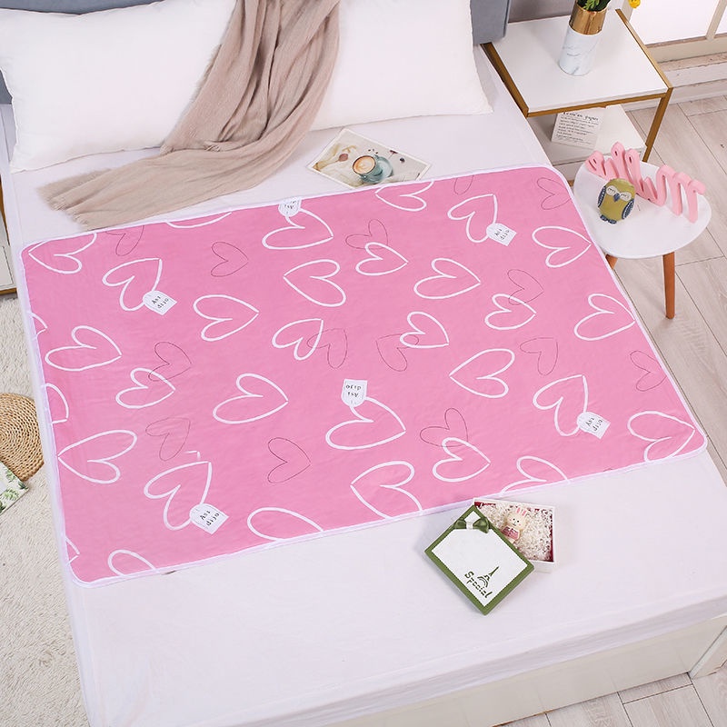 Tấm đệm cotton tự động chống thấm nước có thể giặt sạch cho người già
