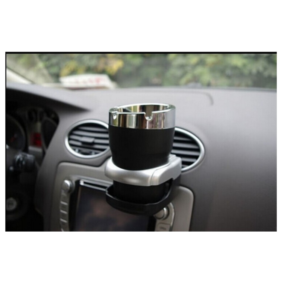 ❤️FREESHIP❤️ 🚛 Kệ tròn để nước gạt tàn trên xe ô tô [SKM]