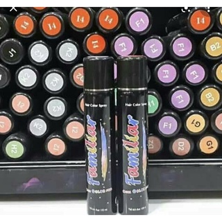 Xịt tóc đen tóc màu tạm thời