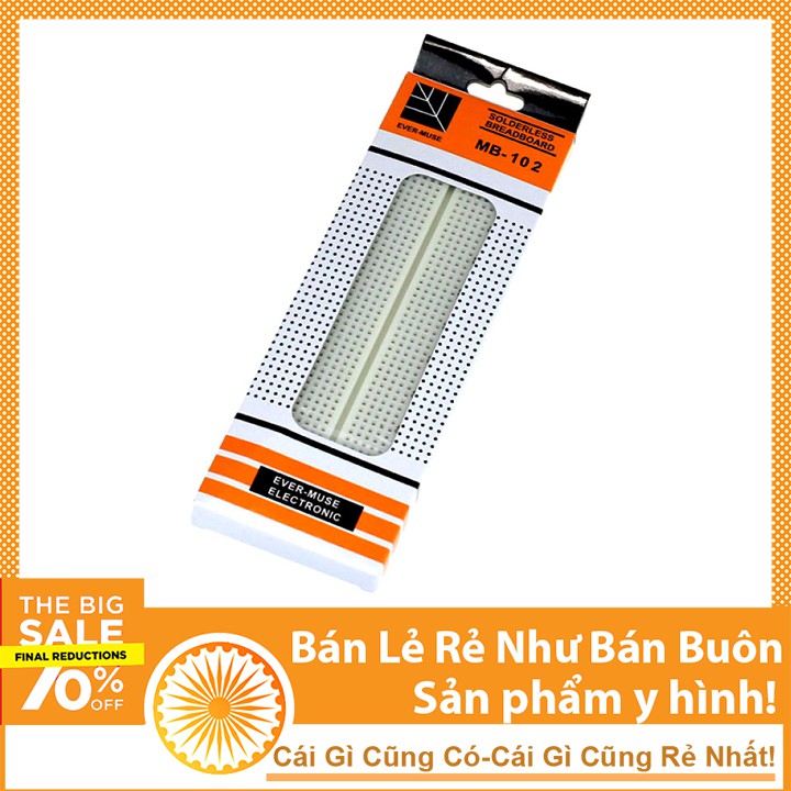 Bo mạch Board Test cắm linh kiện MB-102 165×55×10mm