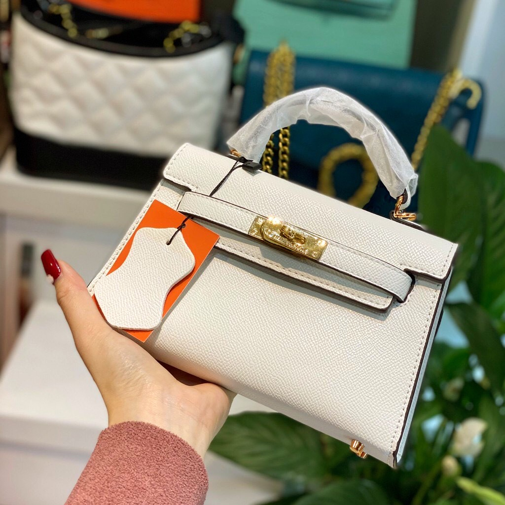 Túi Xách Nữ HM cao cấp da Gạo ,Da rắn size 20 hàng loại 1 TX16