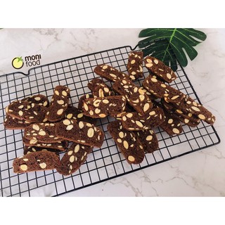 bánh biscotti nguyên cám vị cacao - bánh hỗ trợ giảm cân 500g